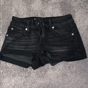 Black Shortie American Eagle Shorts